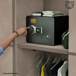Fireproof hotel safe box